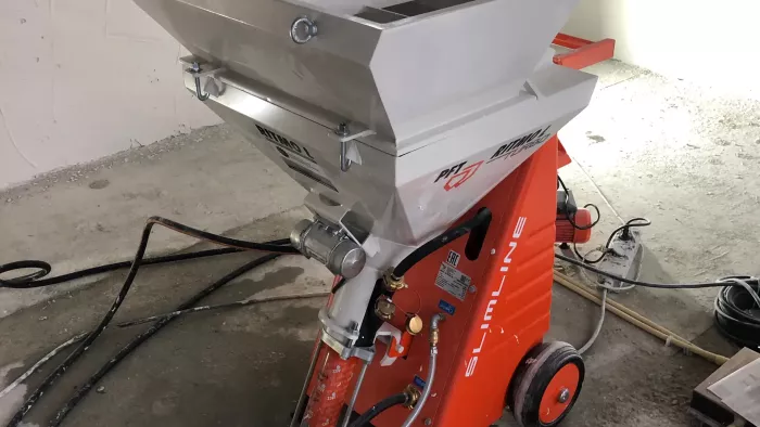 Nieuwe stukadoors Spuitmachine 